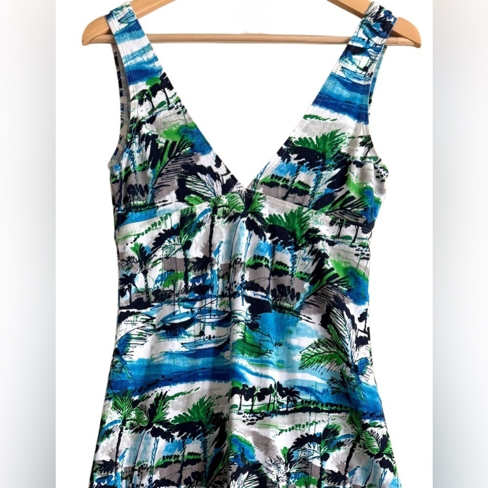 TOMMY BAHAMA Women’s Colorful Tropical Lightweight Stretchy Beach Maxi Dress XS - Picture 3 of 8